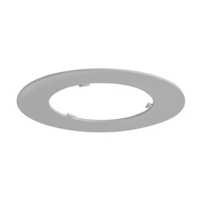Brumberg Reduzierring 81004150 | 120 mm Außen | Einbaustrahler Zubehör | Aluminium | 68/74 mm Innen | nickel matt