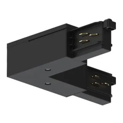 BRUMBERG Eckverbinder 90° 87127070 | 3-Phasen-Stromschiene ONETRACK DALI | L-Form Kupplung | Schutzleiter außen | weiß