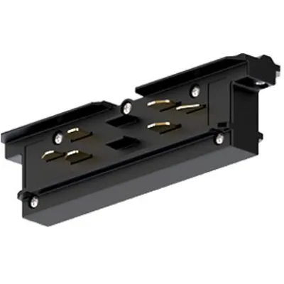 BRUMBERG Elektrischer Verbinder 87114070 | 3-Phasen-Stromschiene ONETRACK DALI | Kupplung gerade | Kunststoff | weiß