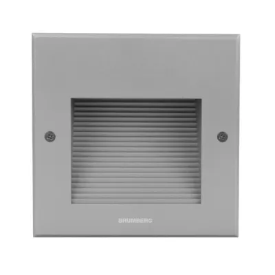 BRUMBERG LED-Wandeinbauleuchte 60208183 | 2W 230V IP65 | 100lm 3000K | Aluminium | rechteckig | schwarz