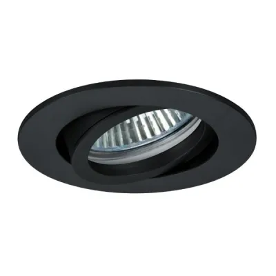 BRUMBERG LED Einbaustrahlergehäuse 27063180 | Loop rund | Ø 68 mm | schwenkbar | ohne Fassung | IP20 | strukturschwarz