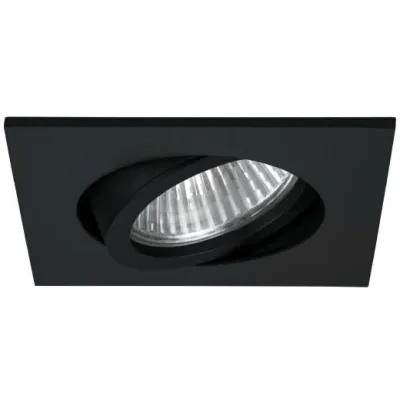 BRUMBERG Einbaustrahlergehäuse 27065180 | LOOP MR16 | quadratisch | schwenkbar | ohne LED | IP20 | 82x82mm | schwarz