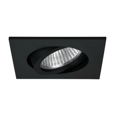 BRUMBERG Einbaustrahlergehäuse 27065180 | LOOP MR16 | quadratisch | schwenkbar | ohne LED | IP20 | 82x82mm | schwarz