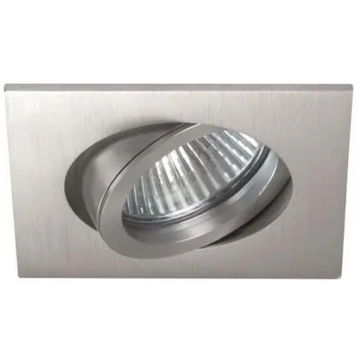 BRUMBERG Einbaustrahler 36144080 | GU10 Fassung | quadratisch | schwenkbar | Aluminium | Einbauleuchte IP20 | schwarz