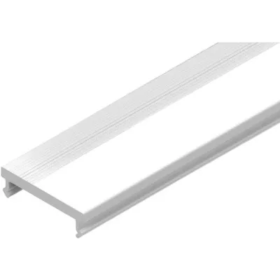 BRUMBERG Kunststoff-Klick-Abdeckung 53489003 | Lichtabdeckung transparent | 3000x17,6x4 mm | Polycarbonat | klar