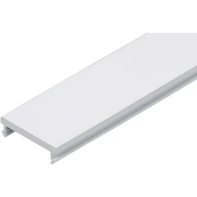 BRUMBERG Kunststoff-Abdeckung 53489072 | Klick-Abdeckung | opal | 2000x17,6x4mm | Polycarbonat | symmetrisch | direkt