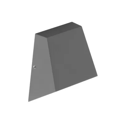 BRUMBERG LED-Wandanbauleuchte ALEXIS 65021103 | 7W 3000K 490lm | IP54 | Aluminium | direktes Licht | Grau