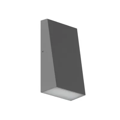 BRUMBERG LED-Wandanbauleuchte 65031103 | 3W 230V AC | 3000K warmweiß | IP54 | Aluminium graphit | rechteckig | 315lm