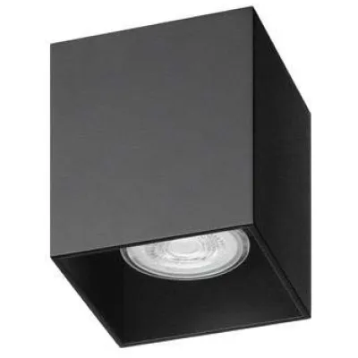 BRUMBERG Anbauleuchte TURN 45131180 | Deckenleuchte GU10 Fassung | 7,5W | quadratisch | Aluminium | 80x80x90mm | schwarz