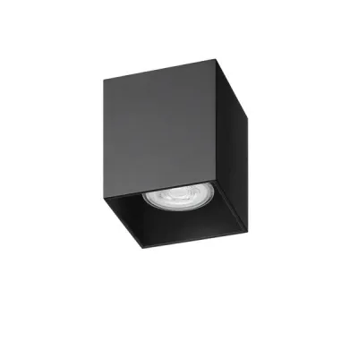 BRUMBERG Anbauleuchte TURN 45131180 | Deckenleuchte GU10 Fassung | 7,5W | quadratisch | Aluminium | 80x80x90mm | schwarz