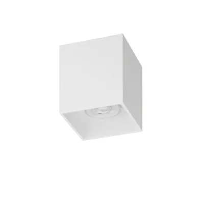 BRUMBERG Anbauleuchte TURN 45131170 | GU10 Fassung | LED 7,5W kompatibel | 80x80x90mm | Aluminium | IP20 | weiß