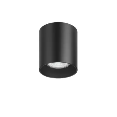 BRUMBERG Anbauleuchte TURN 45130180 GU10 Deckenleuchte | rund | Aluminium | 7,5W | Ø81mm x 90mm | IP20 | schwarz