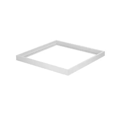 BRUMBERG Aufbaurahmen 81032056 | 4-teilig | 640x640x50 mm | Aluminium | Zubehör für LED Panel | weiß