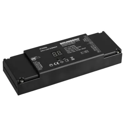 Brumberg LED-Dimmer DALI 18155000 | TunableWhite | 2x2 Kanal 5A | 12-24V DC | 48-480W | PWM | IP20 | schwarz