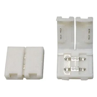 Brumberg Direktverbinder 15731000 | Kupplung gerade für LED-Flexplatine 15203 | 2-polig | 15mm | max. 3A | weiß