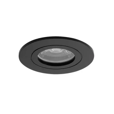 BRUMBERG Einbaudownlightgehäuse 27064180 | LED-Einbaustrahler rund MR16 | IP44 | Ø 82 mm | ohne LED-Modul | schwarz