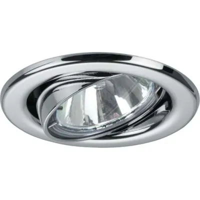 Brumberg NV-Einbaustrahler 2034.02 | GX5,3 Fassung | 50W | schwenkbar | rund | Deckeneinbau | chrom glänzend