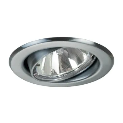 Brumberg Einbaustrahler 2034.03 | GX5,3 | 50W | schwenkbar 25° | rund | Einbauleuchte | Chrom matt | 68 mm