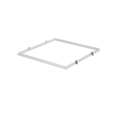 BRUMBERG Einbaurahmen 81032055 | LED Panel Rahmen | 1-teilig | 680x680x30mm | Aluminium/Stahl | weiß matt
