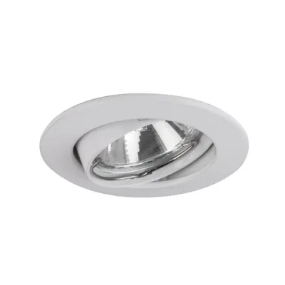 BRUMBERG Einbaustrahler 2169.07 | GX5,3 | 50W | schwenkbar | rund | 12V | Aluminium | Einbau-Ø 68mm | IP20 | weiß