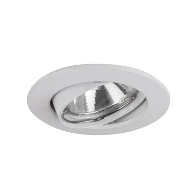 BRUMBERG Einbaustrahler 2169.07 | GX5,3 | 50W | schwenkbar | rund | 12V | Aluminium | Einbau-Ø 68mm | IP20 | weiß