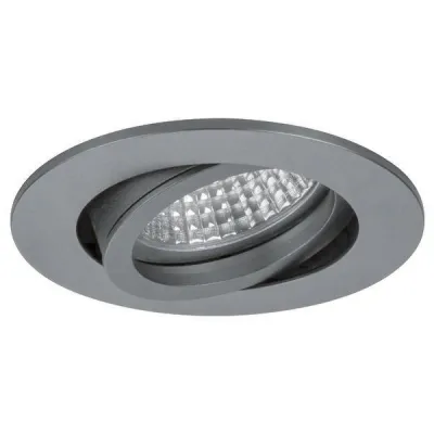 BRUMBERG LED-Einbaustrahler 12643643 | 6W | dim2warm 1800–3000K | 507lm | schwenkbar | Ø68mm | titan matt