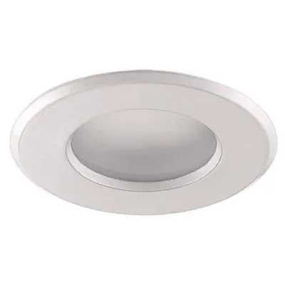 BRUMBERG Einbaustrahler 36149070 | GU10 Fassung | 50W | IP65 | rund | Deckenmontage | Glas opal | glänzend | weiß