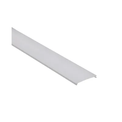 Brumberg Abdeckung 53404070 | Kunststoff | 2000 x 30,3 x 4,3 mm | symmetrisch | direktes Licht | opal | weiß