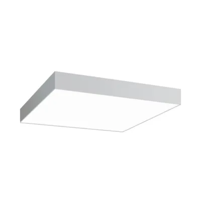 BRUMBERG LED-Anbauleuchte 13700164 | Deckenleuchte 600x600 mm | 44W 4000K neutralweiß | IP40 | Aluminium silber