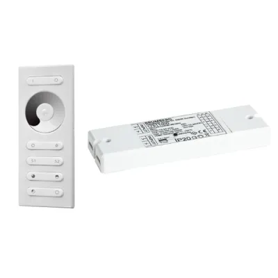 BRUMBERG LED-Controller-Set Mono | 12-24V DC | 240W | dimmbar | inkl. Fernbedienung | Weiß