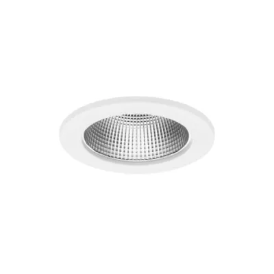 BRUMBERG LED-Einbaudownlight 12563073 | 10W | 950lm | 3000–5700K | UGR<19 | dimmbar | weiß matt | rund