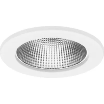 BRUMBERG LED-Einbaudownlight 12563073 | 10W | 950lm | 3000–5700K | UGR<19 | dimmbar | weiß matt | rund