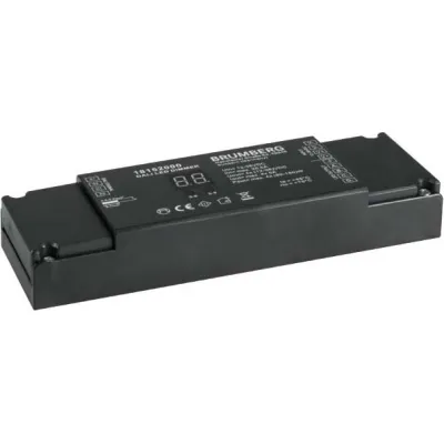 Brumberg LED-Dimmer 4-Kanal DALI 18152000 | 12-24V DC | 4x5A | Konstantspannung | PWM | IP20 | Kunststoff | schwarz