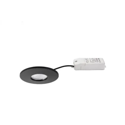 BRUMBERG LED Einbaudownlight 39253083 | 4,5W | 2700-4000K CCT | dimmbar | IP44 | rund | 88mm | Aluminium schwarz