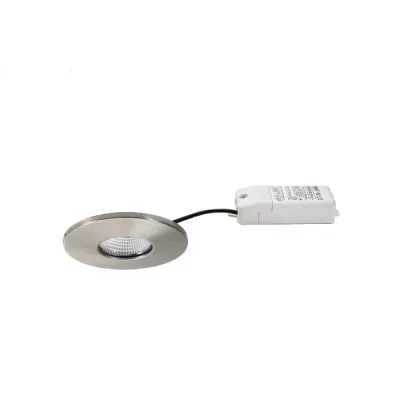 BRUMBERG LED-Einbaudownlight 39253153 | 4,5W | 2700-4000K CCT | dimmbar | rund | IP44 | 510lm | Nickel matt