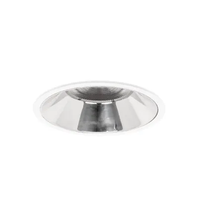 BRUMBERG LED-Einbaustrahler Apollo 40615174 | 24,5W | 4000K neutralweiß | 3194lm | rund | Ø240mm | Aluminium weiß | IP20