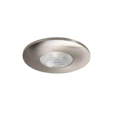 BRUMBERG LED-Einbaudownlight 12104153 | Einbaustrahler 4W 380lm 3000K | rund | Aluminium Nickel matt | IP20 | 68mm