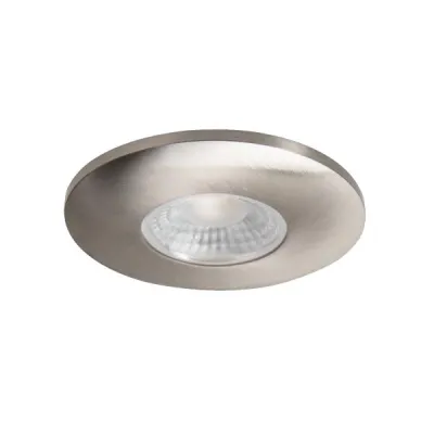 BRUMBERG LED-Einbaudownlight 12104153 | Einbaustrahler 4W 380lm 3000K | rund | Aluminium Nickel matt | IP20 | 68mm