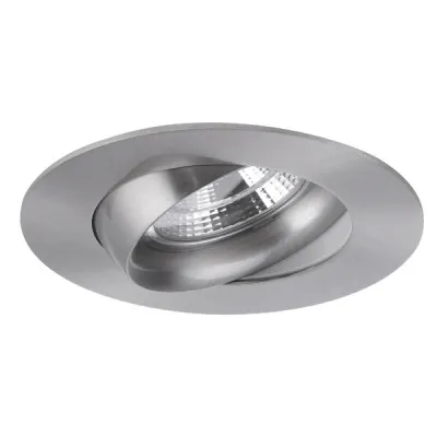 Brumberg LED-Einbaustrahler INDIWO83 12277153 | 5,5W 350mA 3000K 500lm | dreh- & schwenkbar | IP44 | Ø83mm | Nickel matt