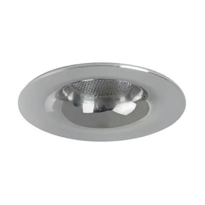 BRUMBERG LED-Einbaulichtpunkt 12079023 | Deckenstrahler 4W 350mA IP44 | 3000K | 160lm | rund | Chrom | Ø50mm