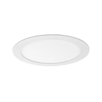 BRUMBERG LED-Einbaupanel 12453173 | rund | 224 mm | 18,5W | 2700-4000K | 1660lm | CRI 90 | IP44 | Aluminium weiß