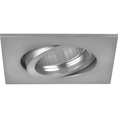 BRUMBERG LED-Einbaustrahler 6W 230V | 640lm 3000K | schwenkbar | Deckenleuchte chrom Aluminium | IP20