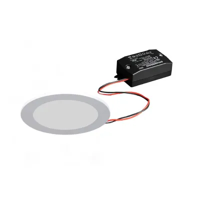 Brumberg LED-Einbaustrahler | 3W 230V | 3000K Warmweiß | 260lm | Rund | IP20 | Ø56mm | Weiß Matt
