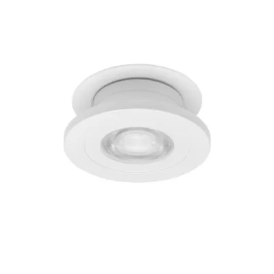 BRUMBERG LED-Einbaustrahler 12356173 | 6W | 510lm | 3000K warmweiß | dreh- & schwenkbar | rund | Ø 93mm | Aluminium weiß