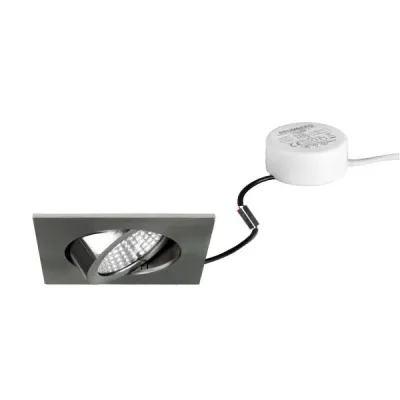BRUMBERG LED-Einbaustrahler BB05 40365153 | 6W | 3000K warmweiß | dimmbar | schwenkbar | 640lm | IP20 | nickel matt