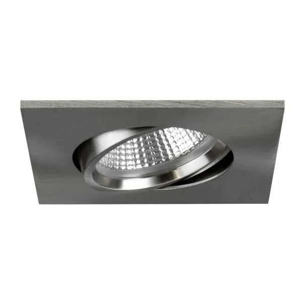 BRUMBERG LED-Einbaustrahler INDIWO68 5,5W | 550lm | 3000K warmweiß | schwenkbar | quadratisch | 80x80mm | IP20
