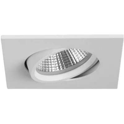 BRUMBERG LED-Einbaustrahler INDIWO68 5,5W | 550lm | 3000K warmweiß | schwenkbar | quadratisch | 80x80mm | IP20
