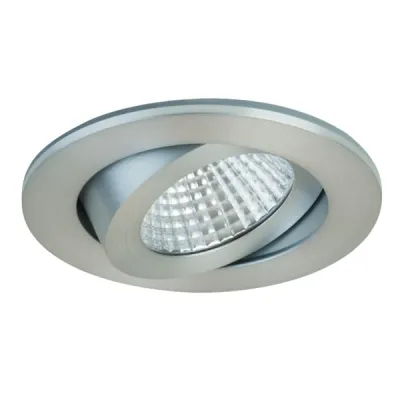 Brumberg LED-Einbaustrahler 12443253 | 6W | dim2warm 1800-3000K | IP65 | schwenkbar | 470lm | Ø68mm | Aluminium