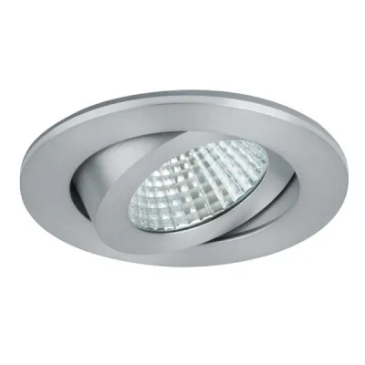 Brumberg LED-Einbaustrahler 12443253 | 6W | dim2warm 1800-3000K | IP65 | schwenkbar | 470lm | Ø68mm | Aluminium