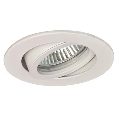 Brumberg LED Einbaustrahler-Set 40363073 | 6W | 3000K warmweiß | rund | dimmbar | schwenkbar | 38° | Aluminium | weiß